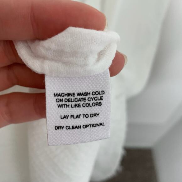 Mikoh Mirakami Cover Up Kaftan Bone White Womens New 2 or US Medium - Picture 15 of 16